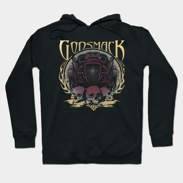 Godsmack Band Colorful Hoodie by StoneSoccer